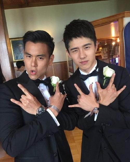 明星最帅伴郎,最帅伴郎闪耀婚礼现场
