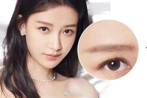 女明星眉毛图片,揭秘女明星独特眉型之美
