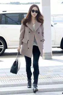 明星搭配白短靴图片,白短靴搭配，演绎冬季简约魅力